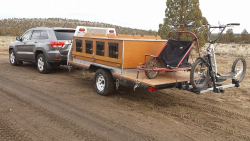 Selina Witt Dog Trailer