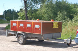 David Erman Dog Trailer