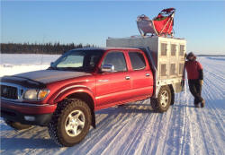 Jo Kelly's Red Truck