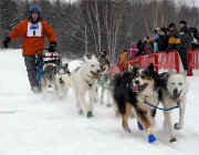 Mike Paradis is all smiles crossing the Can Am Crown International 30 