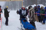 Tim Hunt at the Finish of the UP200