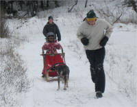 Julie Verrette Photo : Josefina's first driving lesson