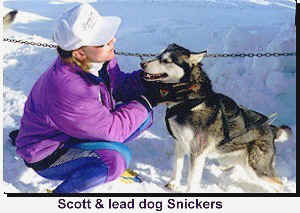 Scott Dahlquist with Snickers