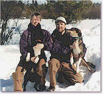 Egil & Helen at Winter Camp