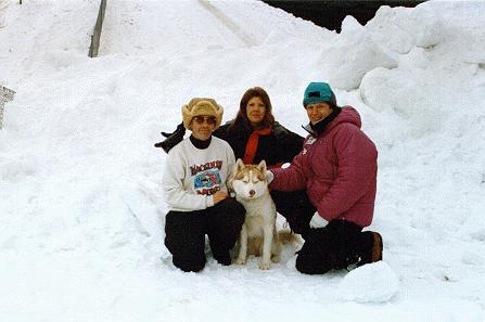 John & Geri Bates with Linwood Feidler