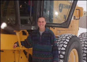 Martina & her road grader